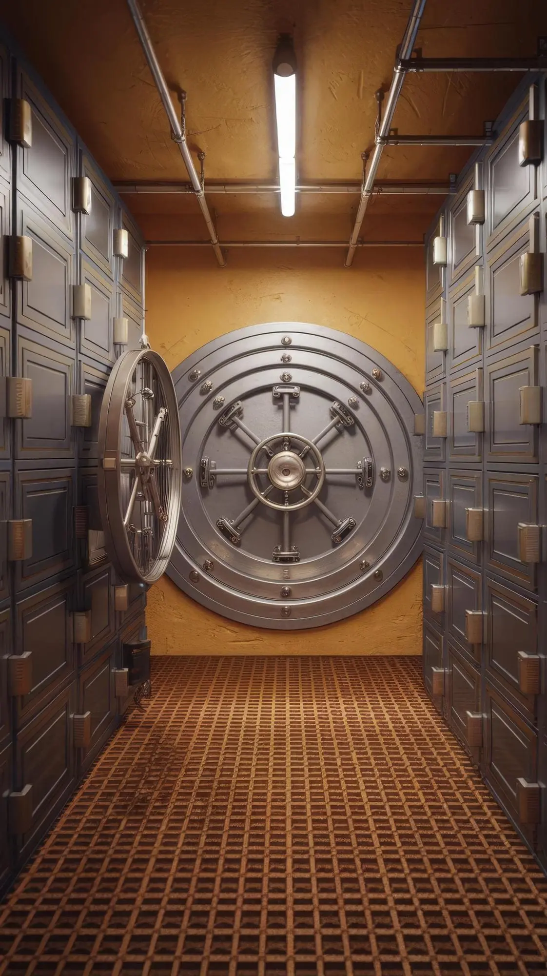 Secure precious metal vault